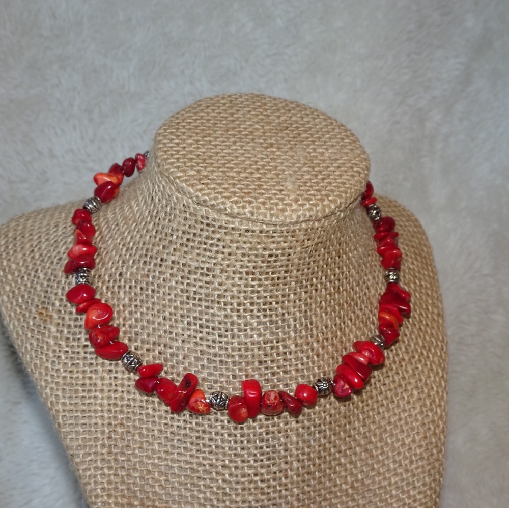 Red Coral Choker